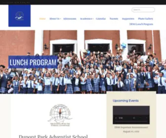 Dupontparkschool.com(Dupont Park Adventist School) Screenshot