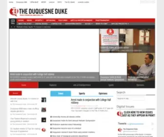 DuqSm.com(The Duquesne Duke) Screenshot