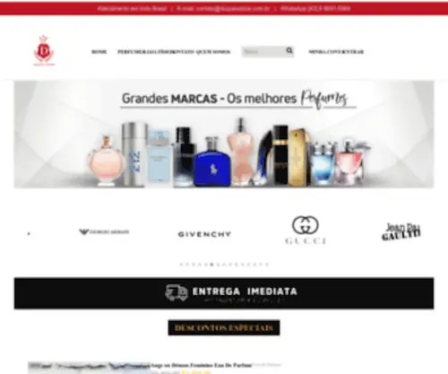 Duquesstore.com.br(Duque's Store) Screenshot