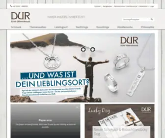 Dur-SChmuck.de(DUR Schmuck GmbH) Screenshot