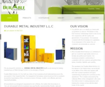 Durableme.com(Durable Metal Industry L.L.C) Screenshot