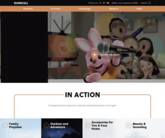 Duracell.co.il(Duracell Batteries UK) Screenshot