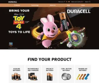Duracell.co.za(Duracell) Screenshot