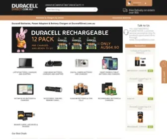 Duracelldirect.com.au(Duracell Battery) Screenshot