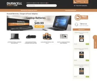 Duracelldirect.com(Duracell Battery) Screenshot