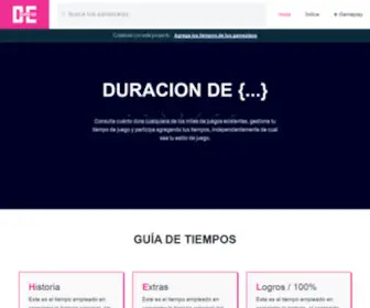 Duracionde.com(DURACIÓN) Screenshot