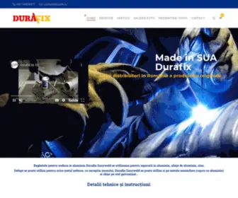 Durafix.ro(Baghete pentru brazarea aluminiului cu oxi) Screenshot