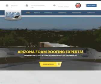 Durafoaminc.com(Roofing Contractors Phoenix) Screenshot