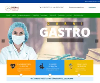 Duraigastrocare.com(DURAI GASTRO CARE HOSPITAL) Screenshot