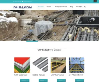 Durakom.com(Durakom Kompozit Teknolojileri) Screenshot