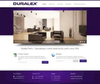 Duralexpaints.com.au(Duralex Paints) Screenshot