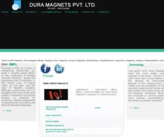 Duramagnets.com(Rare Earth Magnets) Screenshot