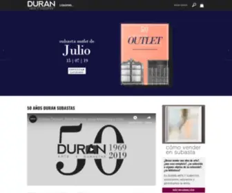 Duran-Subastas.com(Subastas de Arte Durán) Screenshot