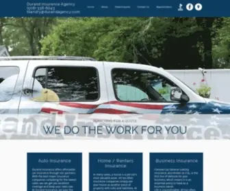 Durandagency.com(Auto Insurance I Seekonk Ma I Durand Insurance Agency) Screenshot