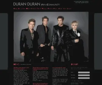 Duranduranmusic.com(Duran Duran Music) Screenshot