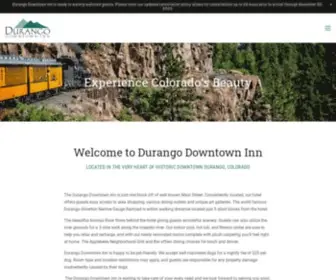 Durangodowntowninn.com(Hotel in Durango) Screenshot