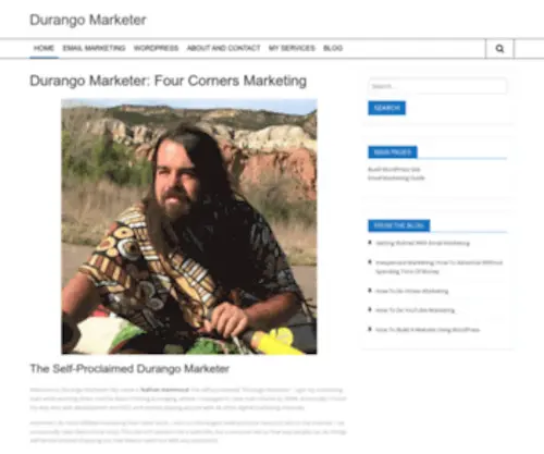 Durangomarketer.com(Durango Marketer) Screenshot