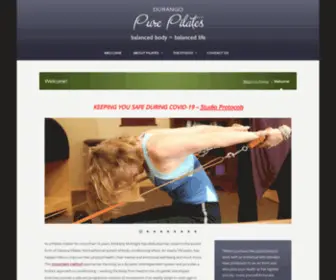 Durangopurepilates.com(Durangopurepilates) Screenshot