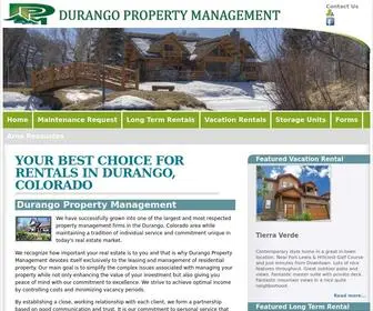 Durangorentals.com(Vacation Rentals) Screenshot