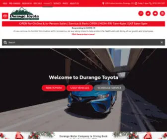 Durangotoyota.com(Durango Toyota) Screenshot