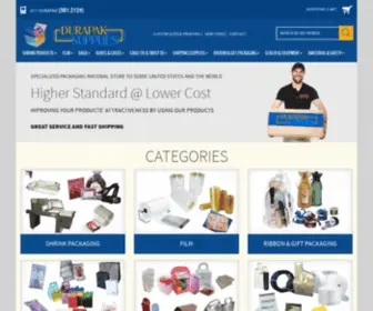 Durapak.net(Durapak Supplies) Screenshot