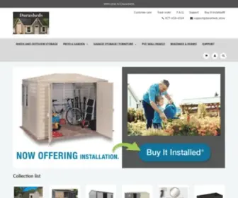 Durasheds.com(Durasheds Outdoor Storage Sheds) Screenshot