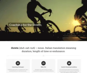 Duratatraining.com(Durata Training) Screenshot