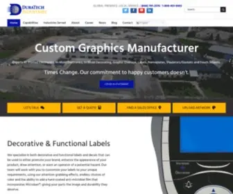 Duratech.com(Duratech Industries) Screenshot