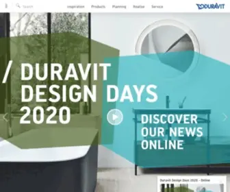 Duravit.co.uk(Sanitary ware & design bathroom furniture) Screenshot