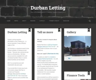 Durban-Letting.co.za(Durban Letting) Screenshot