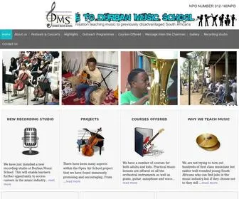 Durbanmusicschool.org.za(Main) Screenshot