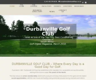 Durbanvillegolfclub.co.za(Durbanville Golf Club) Screenshot