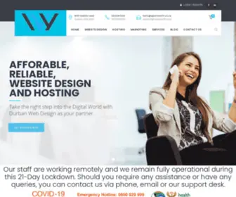Durbanwebdesign.com(We Offer Quality and Affordable Website Design & Hosting Services) Screenshot