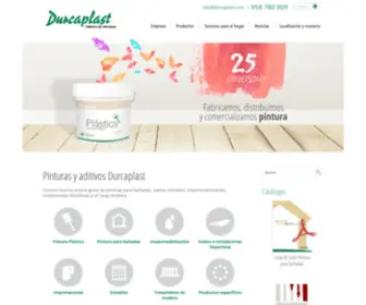 Durcaplast.com(Inicio) Screenshot