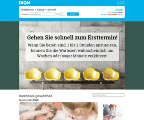 Durchblick-Gesundheit.de(DIQM) Screenshot