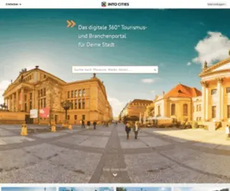 Durchdiestadt.de(Städte und regionale Geschäfte in 360° Rundgängen entdecken) Screenshot