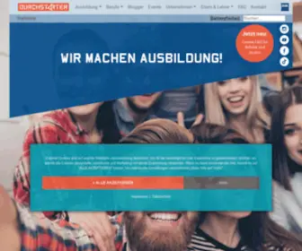 Durchstarter.de(Durchstarter machen Ausbildung) Screenshot