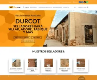 Durcot.com(Selladores para adobe) Screenshot