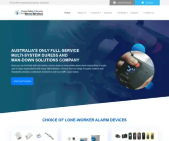 Duressandsafety.com.au(Duress Alarms) Screenshot