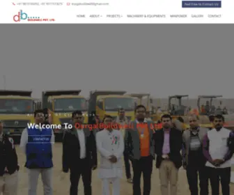Durgabuildwell.com(Durga Buildwell Private Limited) Screenshot