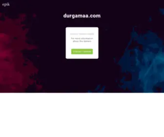 Durgamaa.com(Contact with domain owner) Screenshot