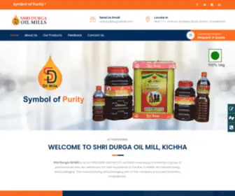 Durgaoilmill.com(Durgaoilmill) Screenshot