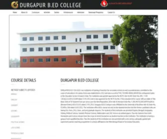 Durgapurbedcollege.net(Durgapur B.Ed College) Screenshot