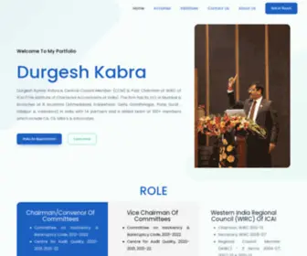 Durgeshkabra.com(Durgeshkabra) Screenshot