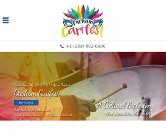 Durhamcarifest.com(Durham Carifest) Screenshot