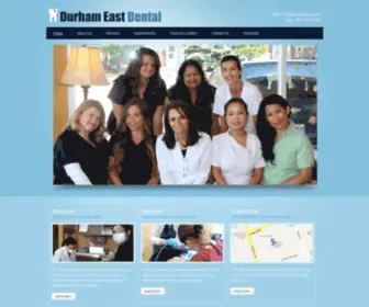 Durhameastdental.ca(Durham East Dental) Screenshot