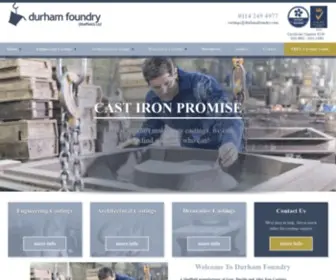 Durhamfoundry.com(Durham Foundry) Screenshot