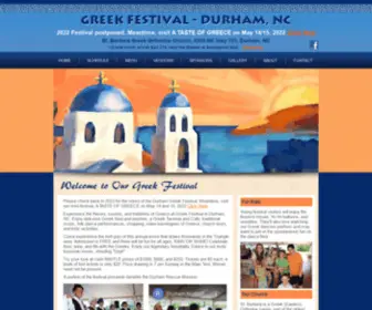 DurhamGreekfestival.org(DurhamGreekfestival) Screenshot