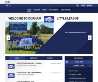 Durhamlittleleague.org(Durhamlittleleague) Screenshot