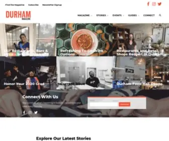 Durhammag.com(Durham Magazine) Screenshot